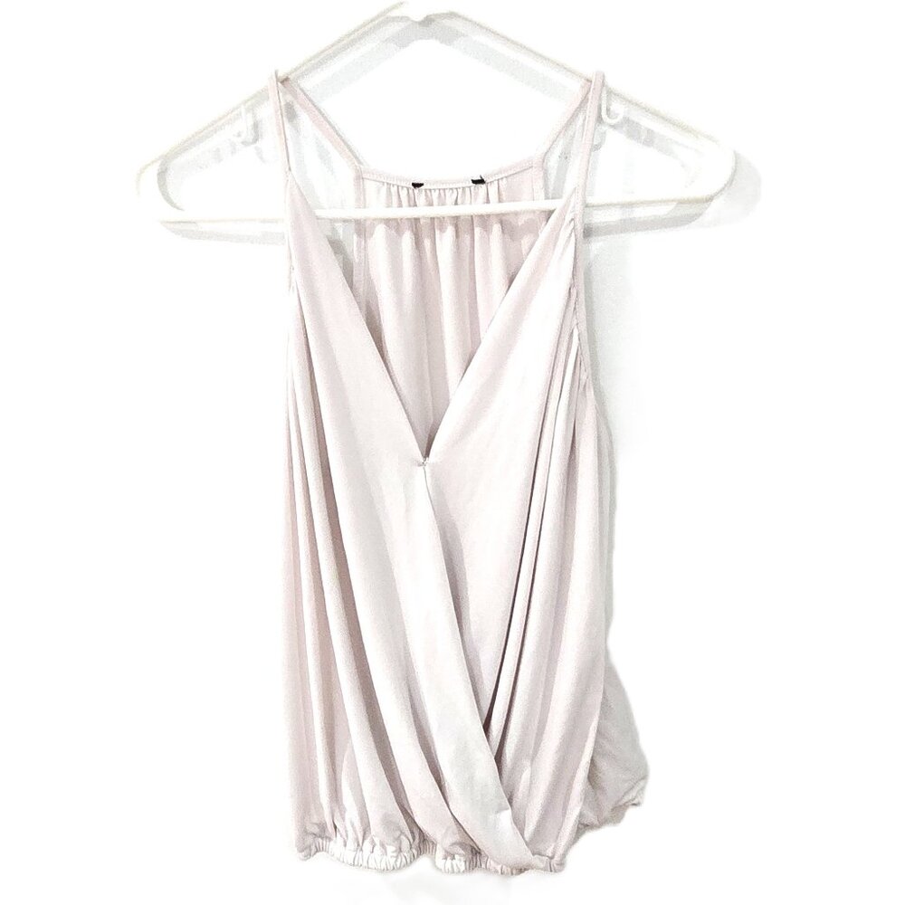 Sz Medium Womens Elastic Waist Blouse